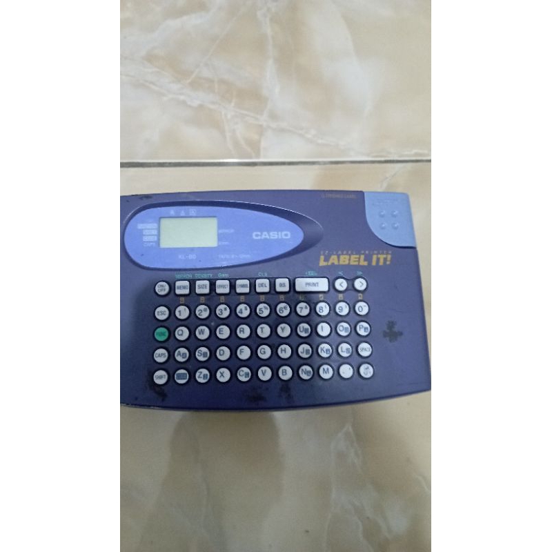 Jual Mesin label/label printer casio KL 60 L ORIGINAL Shopee Indonesia