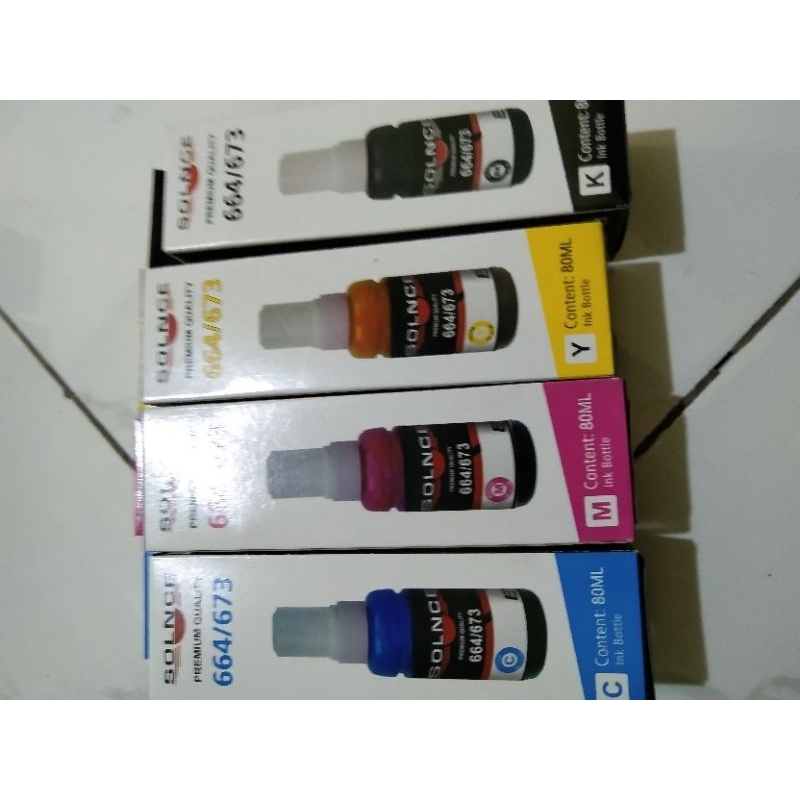 Jual tinta Epson solnce 664 dye ink for Epson | Shopee Indonesia