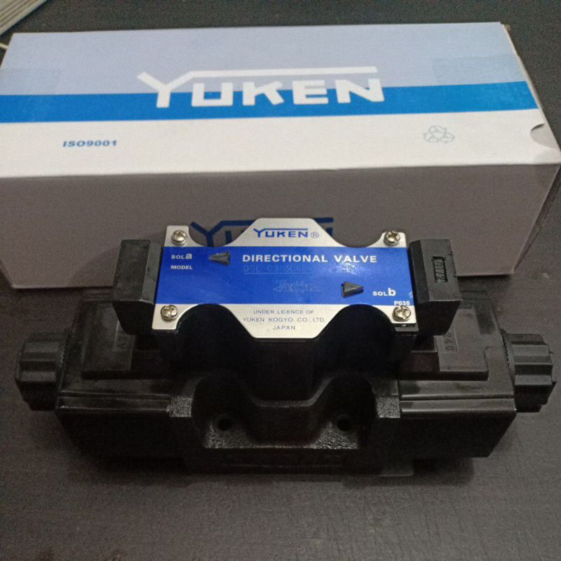 Jual DSG-03 3C60 - AC220 - 50 YUKEN SELENOID VALVE HIDROLIK KYOGO JAPAN ...