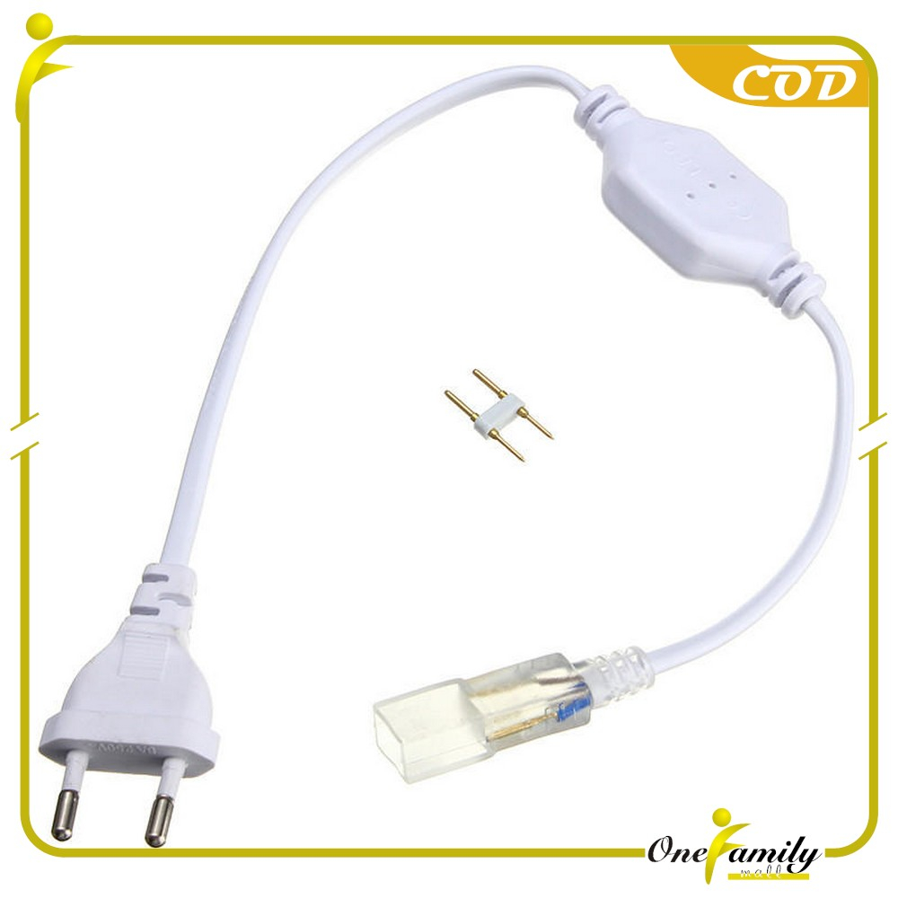 Jual ONE-C884 Socket Colokan Strip Lampu 5050 220V Adaptor Lampu LED ...