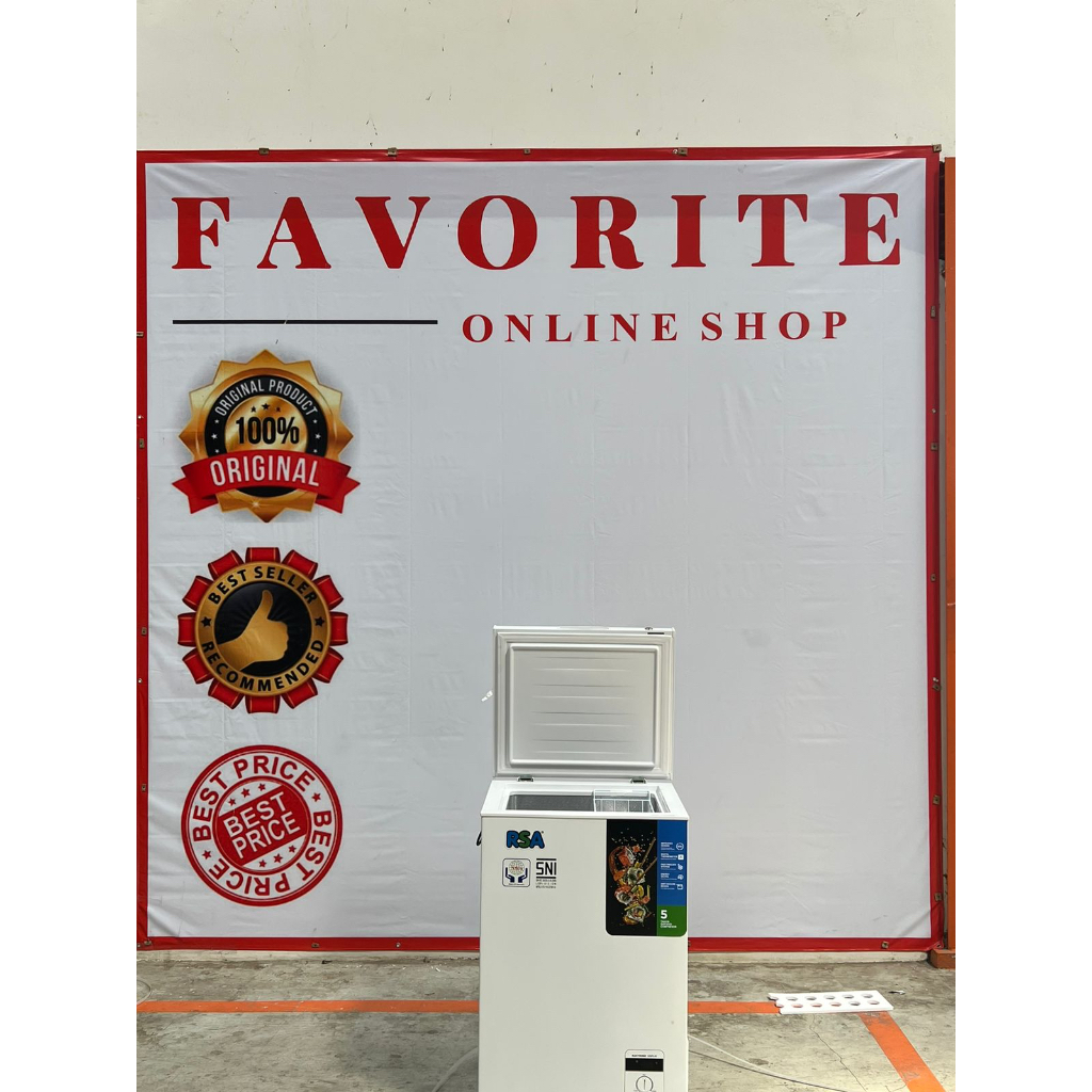 Jual CHEST FREEZER RSA 100 LITER CF110 CHEST FREEZER 100L CF-110 ...