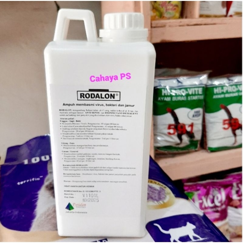 Jual Rodalon 1 Liter (Desinfektan kuat ramah Lingkungan) | Shopee Indonesia