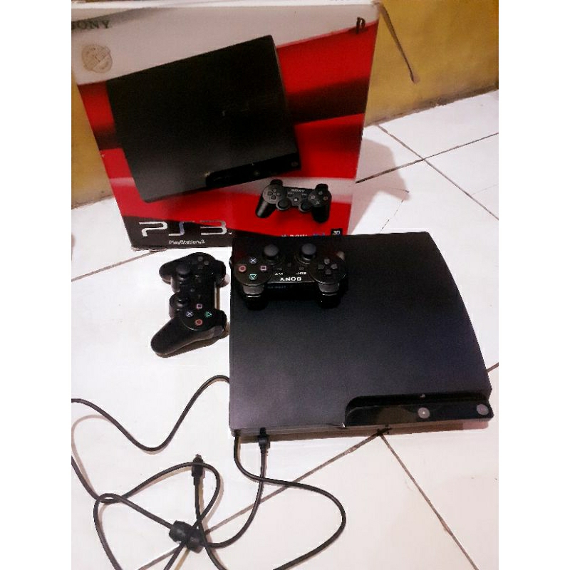 Jual ps3 slim/superslim 500gb fullset fullgame | Shopee Indonesia