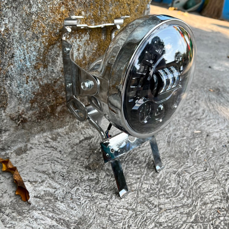 Jual lampu depan ninja ss dsymaker set pangkon tralis kupingan headlam