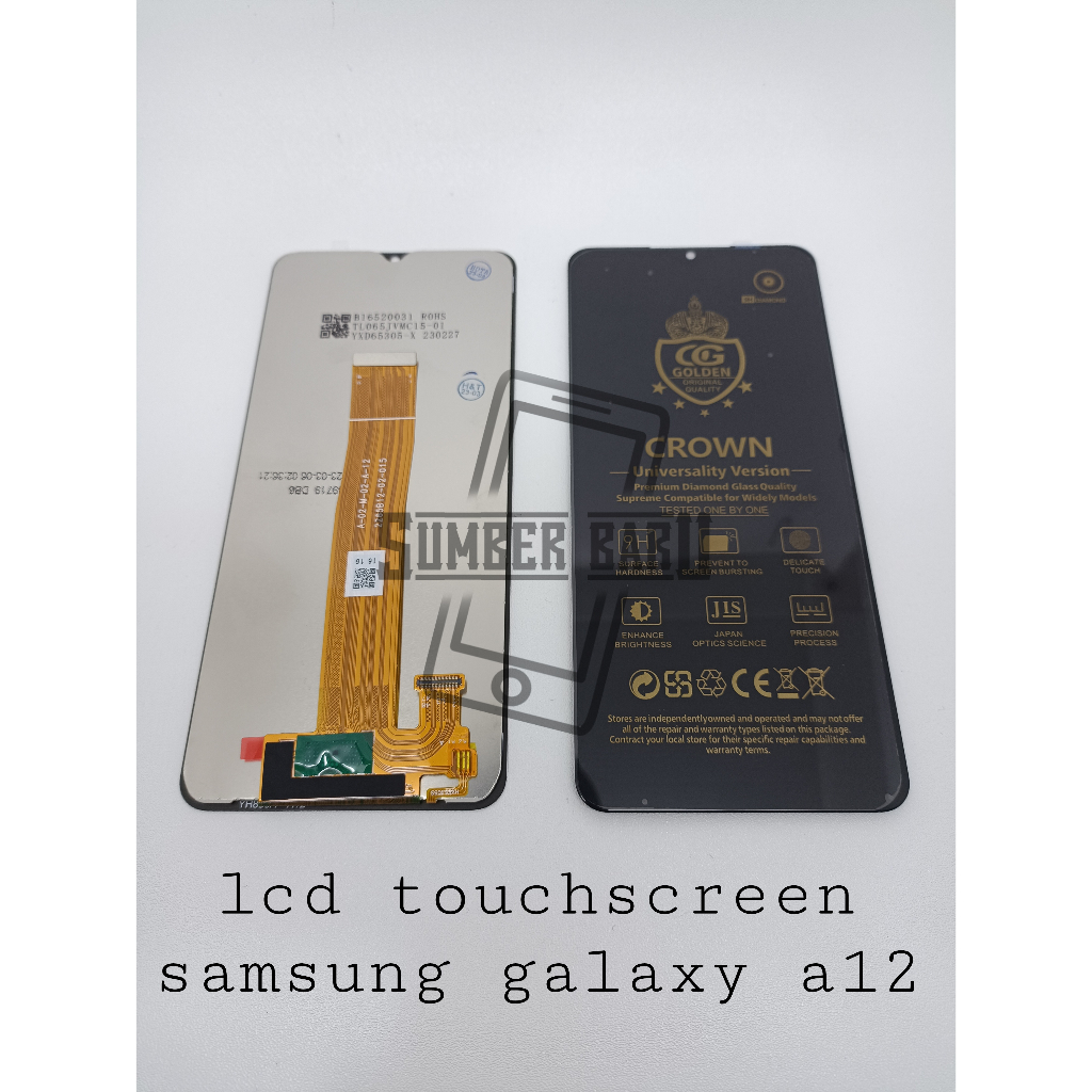 Jual LCD TOUCHSCREEN SAMSUNG GALAXY A12 FULLSET | Shopee Indonesia