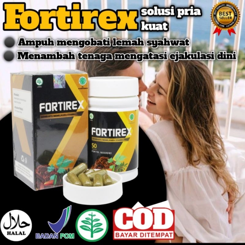 Jual Obat Kuat Pria Tahan Lama Ampuh Fortirex Herbal Meningkatkan