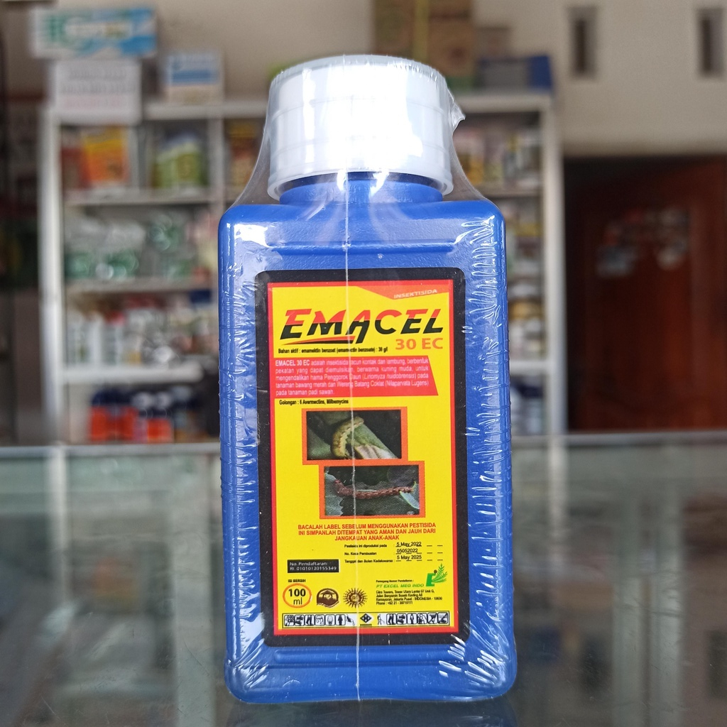 Jual Insektisida Emacel 30EC Emamektin Benzoat - 100ML | Shopee Indonesia