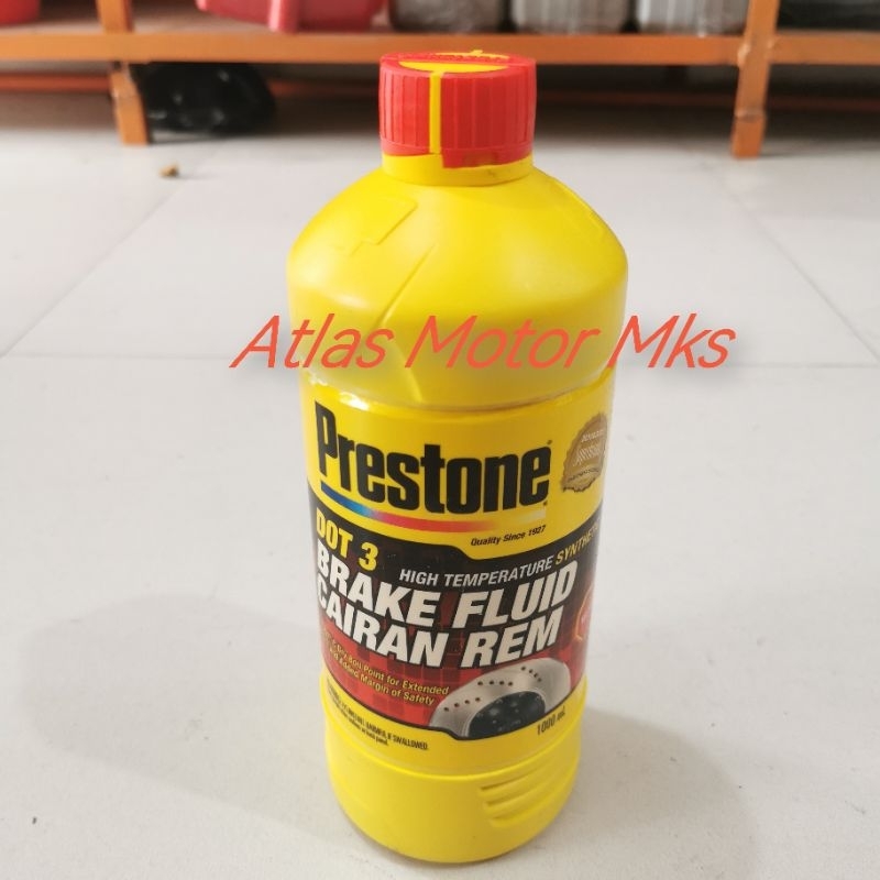 Jual Brake Fluid Minyak Rem Dot 3 Prestone 1000ml Shopee Indonesia 2285