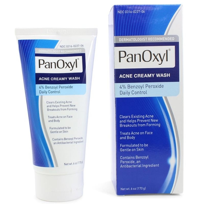Jual PanOxyl Acne Cream Wash 4 Benzoyl Peroxide Cleanser 170gr