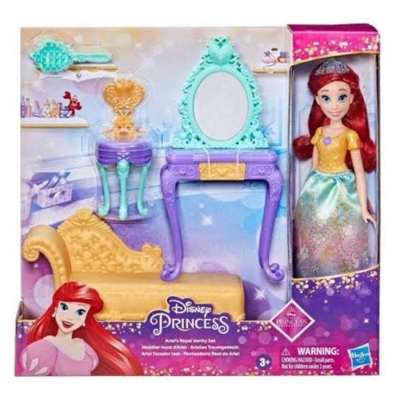 Jual Princess Disney Princess Ariel's Royal Vanity Set Hasbro | Shopee ...