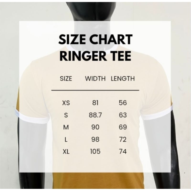 Jual GROSIR KAOS POLOS RINGER TEE ( 6 pcs ) | Shopee Indonesia