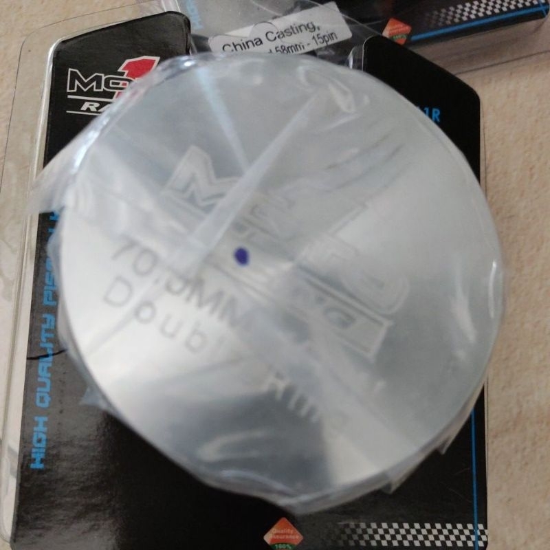 Fascetta Stringitubo In Acciaio Inox Mikalor Per Moto - Misure Da 68 A 73 Mm