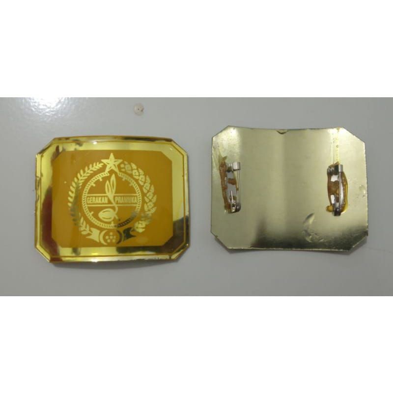 Jual Pin Topi Pramuka Penegak Putra Fiber Resin / Tanda Topi Pramuka ...