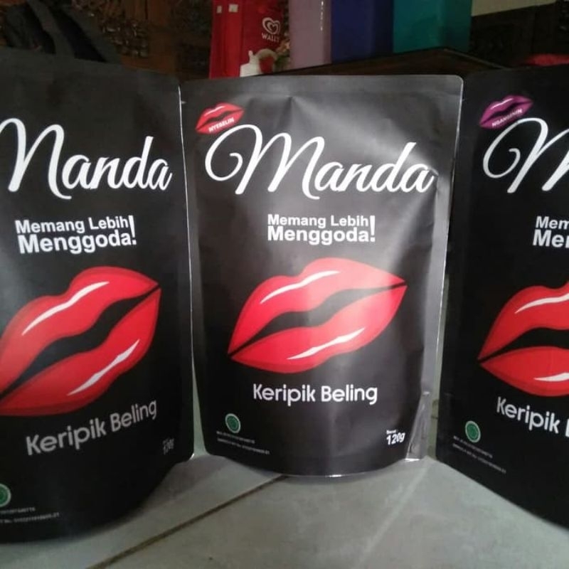 Jual Keripik Manda Kripik Beling Singkong Kripik Kaca Manda 120gram