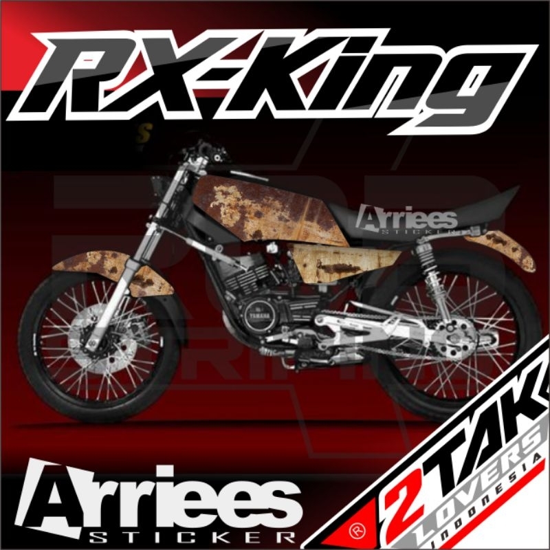 Jual DECAL STICKER RX KING FULL BODY - STIKER VARIASI RXKING MOTIF ...