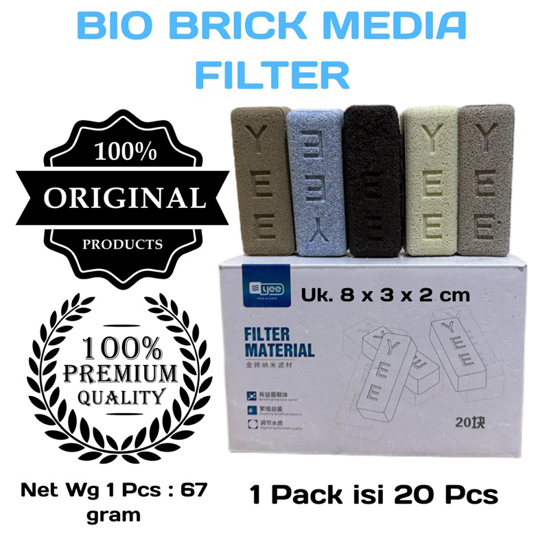 Jual BIO BRICK RUMAH BAKTERI BIO BACTERIA HOUSE MEDIA FILTER TERBAIK ...