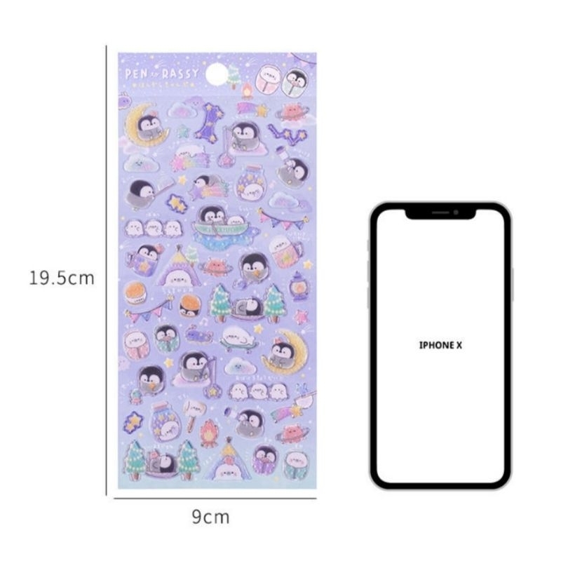 Jual STICKER PVC 3D GLITTER | Shopee Indonesia