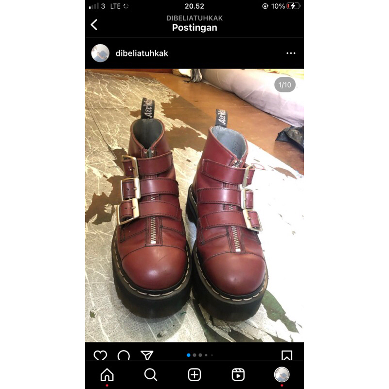 Jual Dr Martens Agyness Deyn Docmart Second Jadon 37 4 UK | Shopee ...
