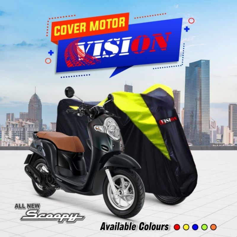 Jual Mantel Motor Honda Scoopy Cover Motor Scoopy Sarung Motor Honda Scoopy Penutup Pelindung