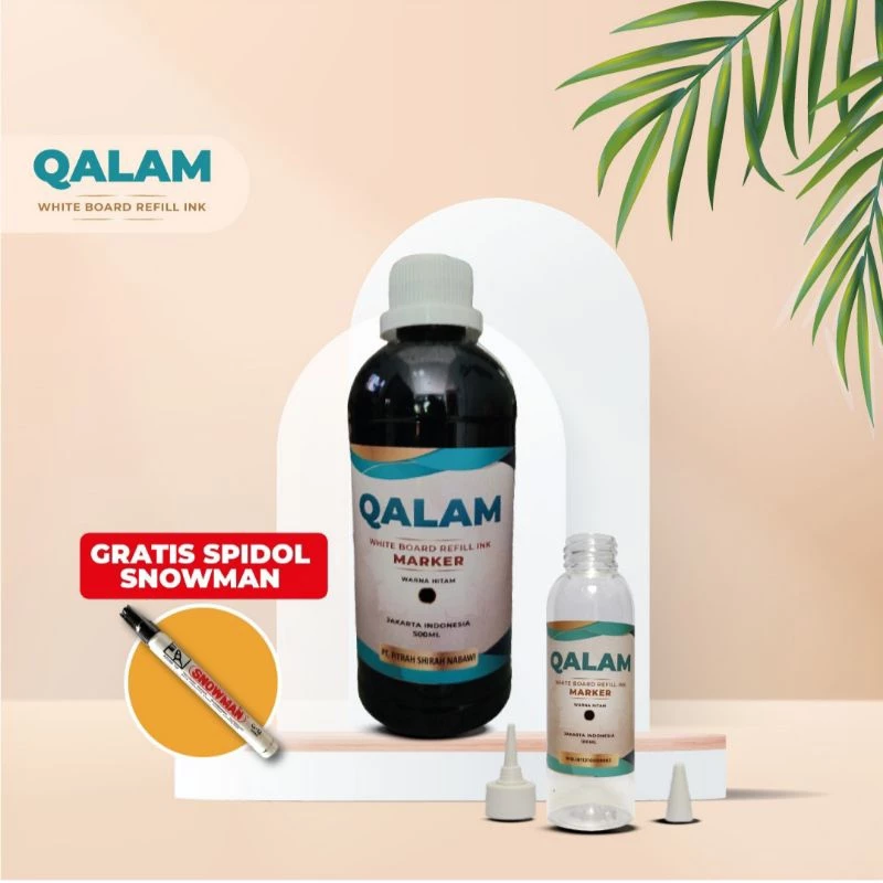 Tinta Spidol Whiteboard Qalam 500ml Refill Tinta Spidol Isi Ulang Tinta Spidol