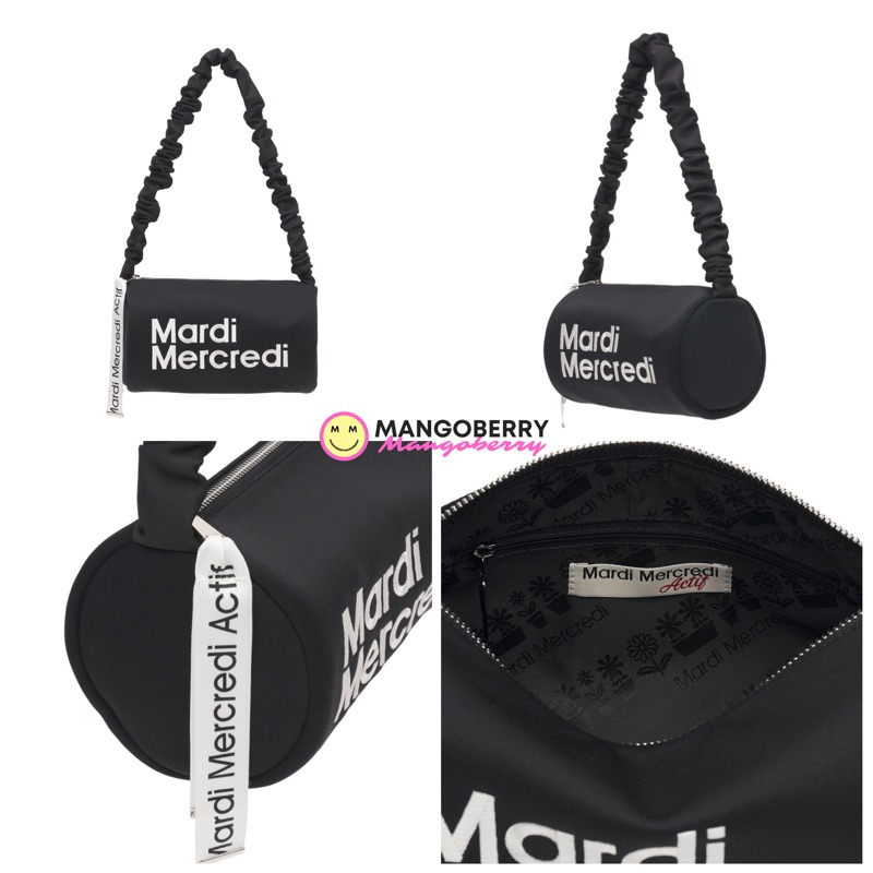 ●Mardi Mercredi●Actif●NEOPRENE SHOULDER BAG CYLINDER 韓國Mardi Mercredi NEOPRENE SHOULDER BAG CYLINDER