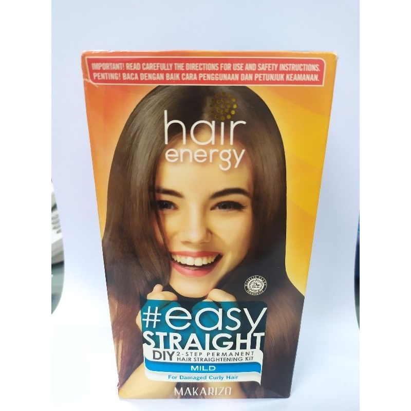 Jual Makarizo Hair Energy Easy Straight Mild 120 Ml Shopee Indonesia 