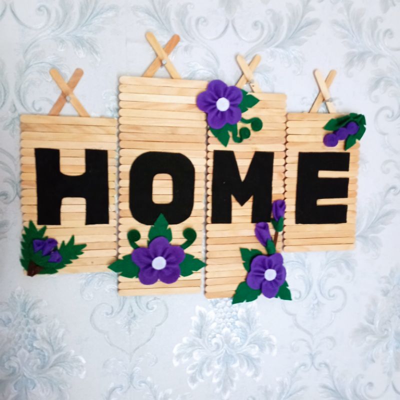 Jual Hiasan dinding HOME ( bisa request tulisan lain ) | Shopee Indonesia