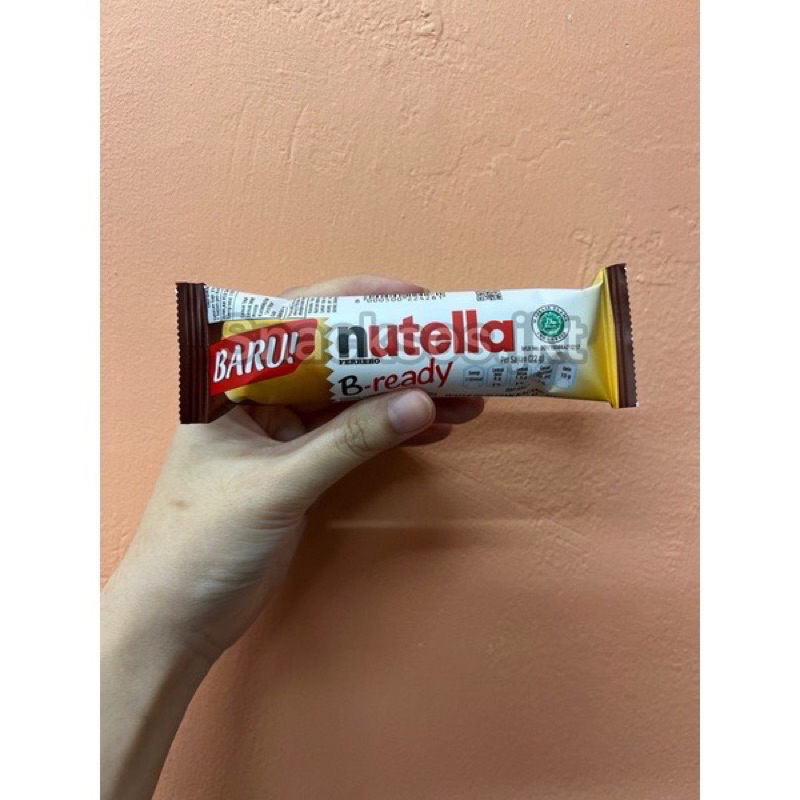 Jual [SATUAN] NUTELLA B READY FERRERO CHOCOLATE - BREADY HALAL | Shopee ...