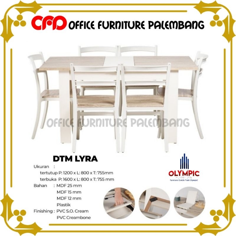 Jual Meja Makan Olympic Dtm Lyra S Meja Kursi Person Dinning Table Meja Kantin Cafe Resto