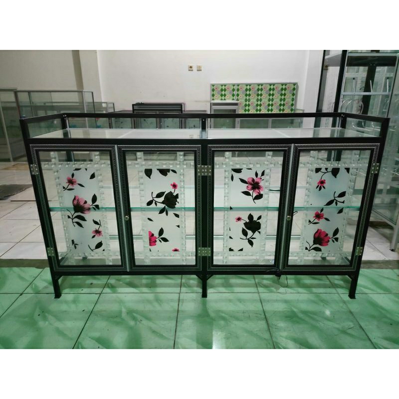 Jual Meja Prasmanan Kaca/Meja Kaca Prasamanan | Shopee Indonesia