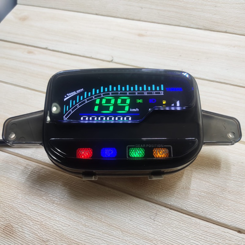 Jual Spedo spedometer fiz fizr digital led kaca smoke | Shopee Indonesia