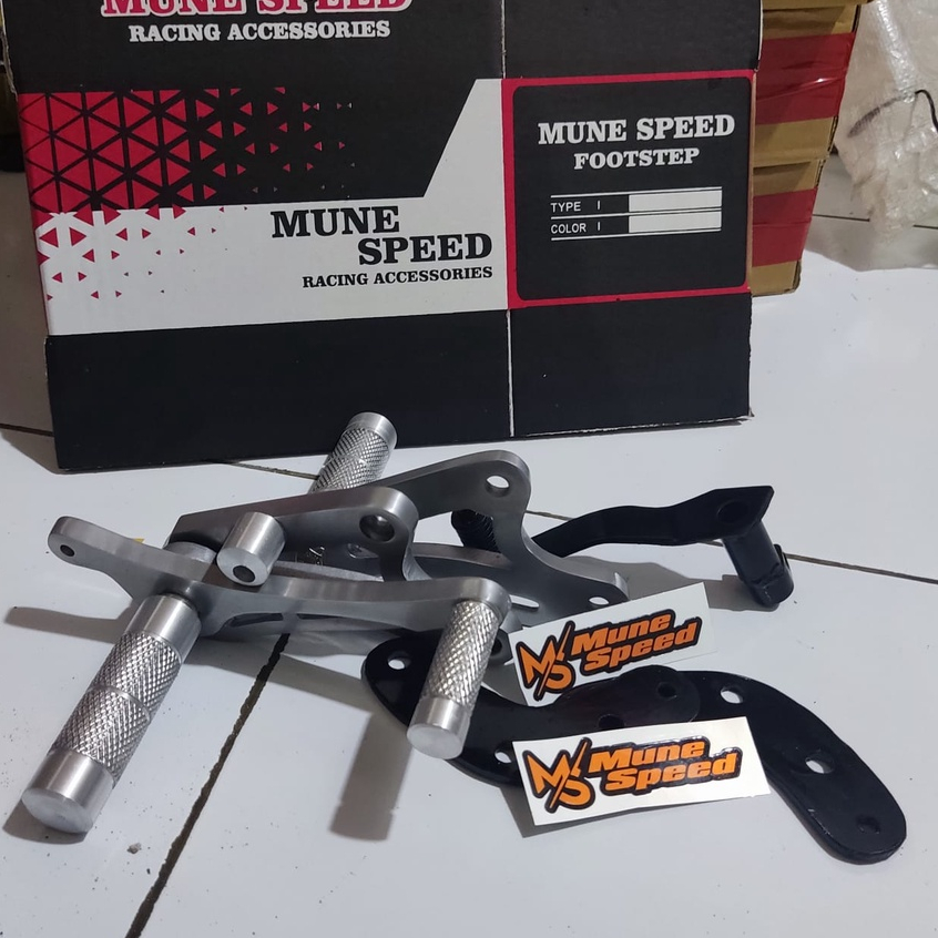 Jual Footstep Underbon MUNE SPEED Scorpio 225 Old/New Z Step Underbone ...