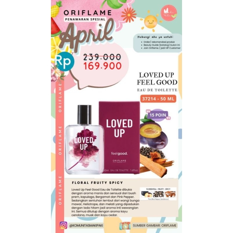 Jual LOVED UP FEEL GOOD EAU DE TOILETTE Shopee Indonesia