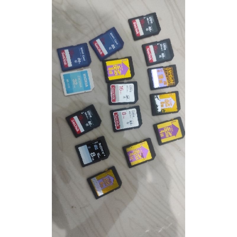 Jual MEMORY KAMERA BEKAS NORMAL Shopee Indonesia