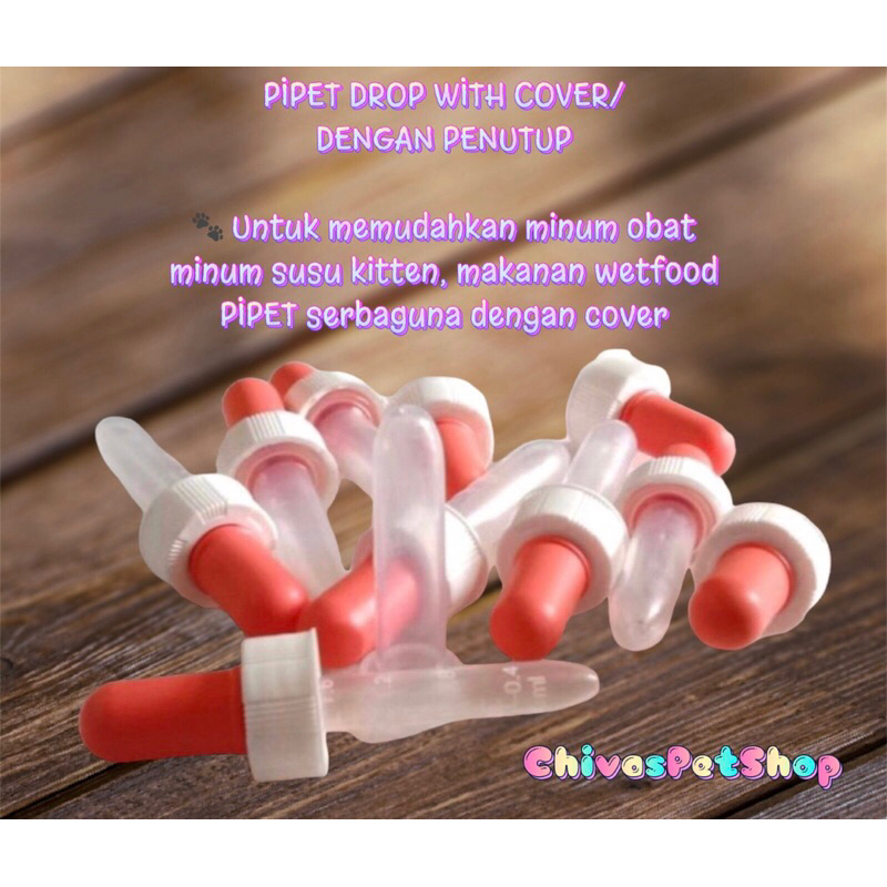 Jual PIPET DROP OBAT/ PIPET SUSU KUCING/ PIPET MAKANAN WETFOOD/ PIPET SERBAGUNA Shopee Indonesia