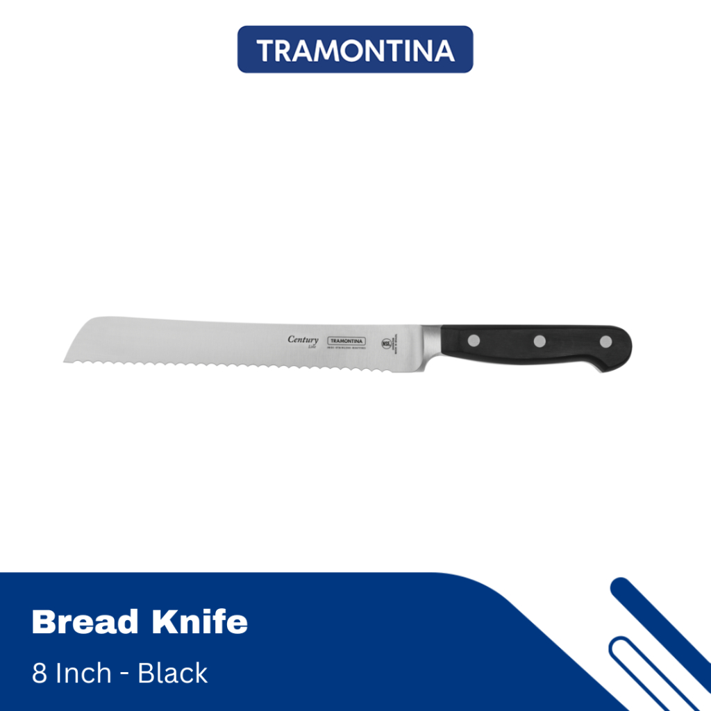 Jual Pisau Roti / Bread Knife Tramontina 8 Inch Shopee Indonesia