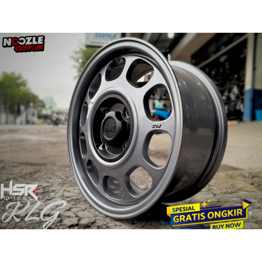 Jual Velg Kaleng Hsr R16 Type Klg Pelek Mobil Baut 4 Hsr Ring 16 Avanza Shopee Indonesia 0031