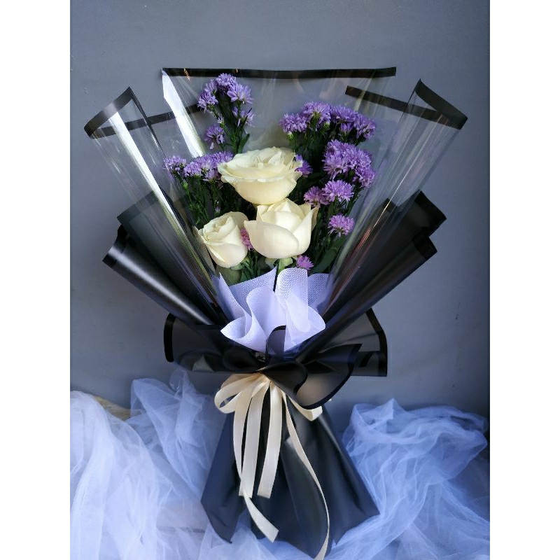 Jual Buket Bunga Mawar Asli Fresh Flower Bunga Segar Shopee Indonesia 