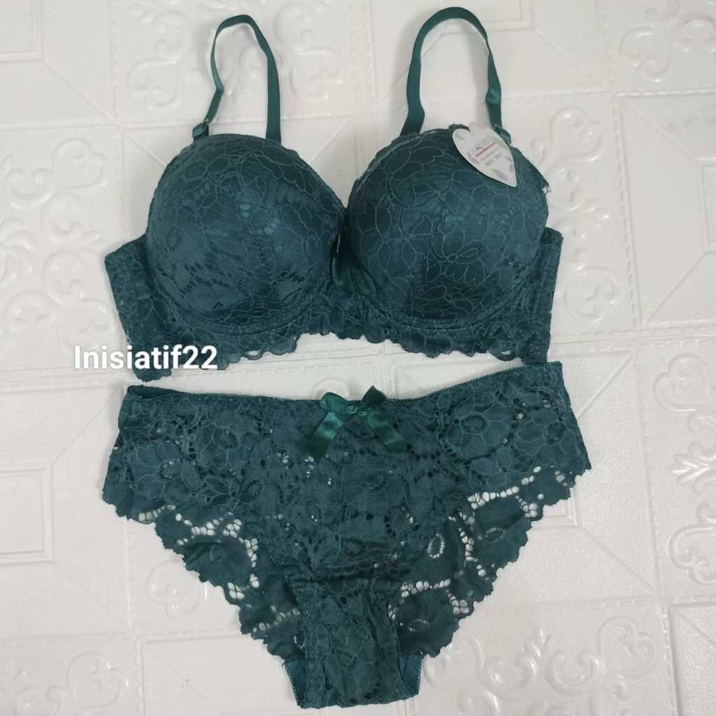 Jual Bra Set Bh Cd Beha Celana Dalam Wanita Setelan Renda Import