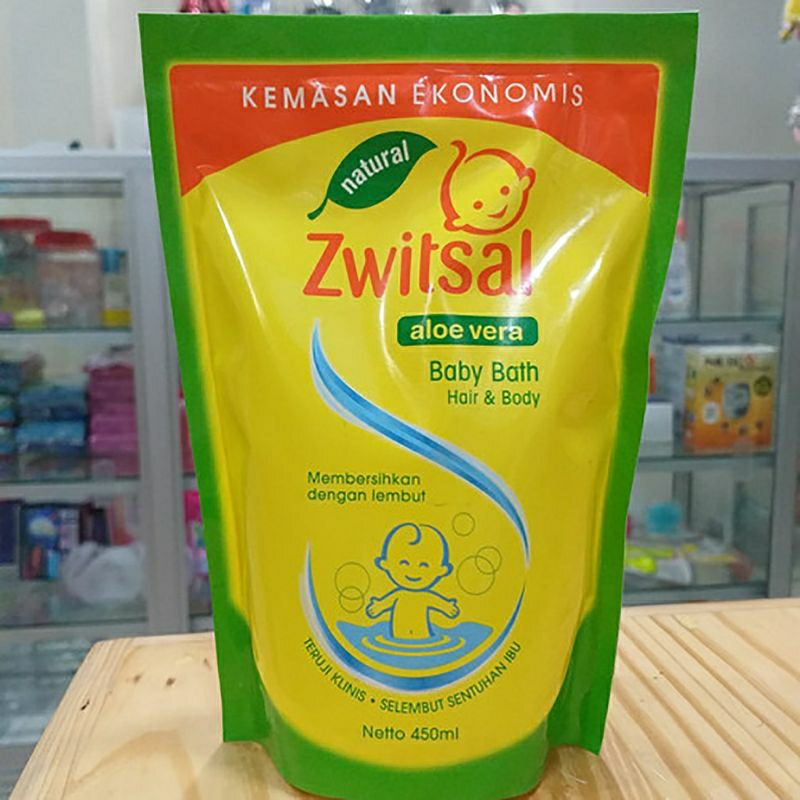 Jual Zwitsal Hair&body Baby Bath 450ml | Shopee Indonesia