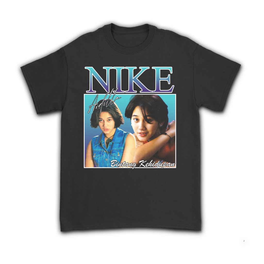 Jual Baju Merch - Nike Ardilla Bintang Kehidupan Homeage T-Shirt & Kaos ...