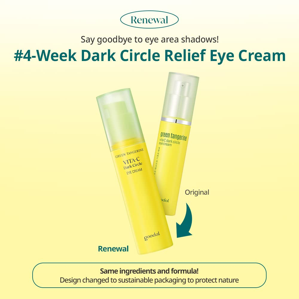 Jual GOODAL Green Tangerine Vitamin C Dark Circle Eye Cream 30ml