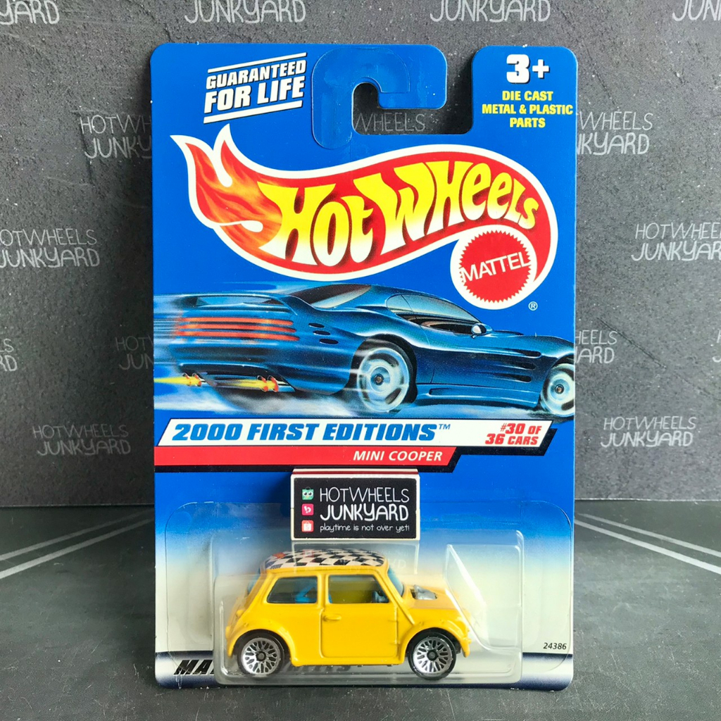 Jual Hot Wheels Mini Cooper First Editions 2000 Yellow Morris Mini ...