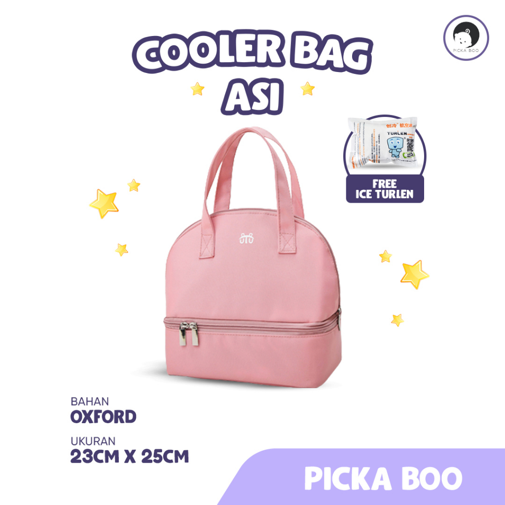 Jual Picka Boo Cooler Bag Asi Thermal Insulated Free Ice Gell Shopee