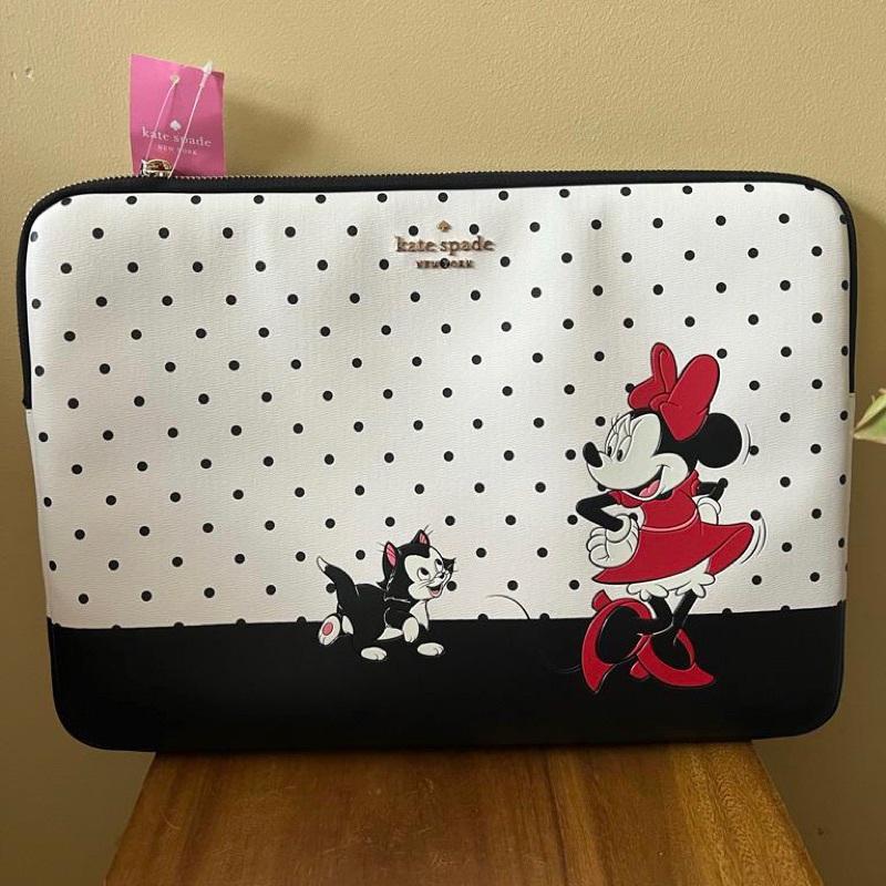 Disney x kate spade new york minnie mouse universal shops laptop sleeve new