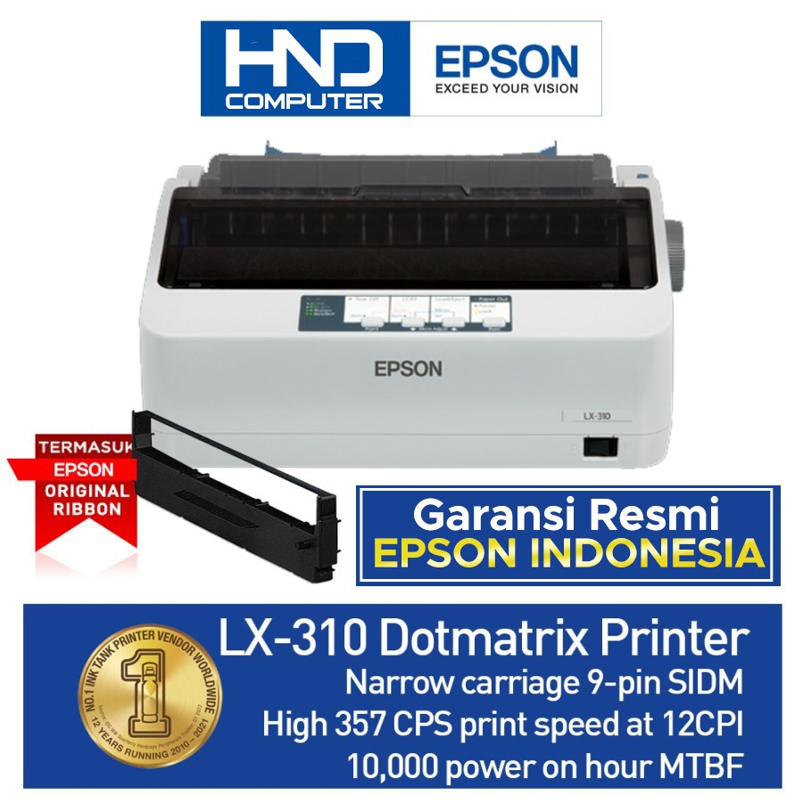 Jual Printer Epson Lx 310 Dot Matrix Shopee Indonesia 2832