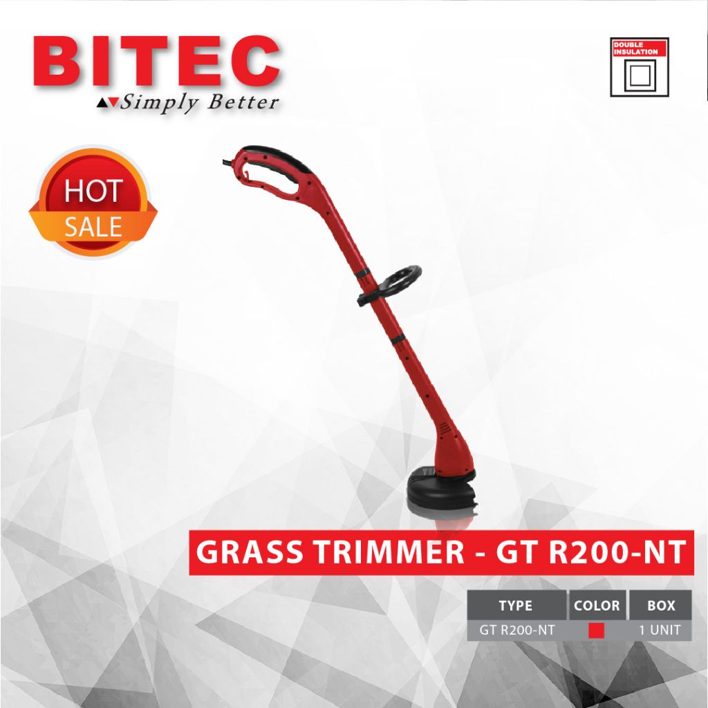 Jual BITEC - ALAT POTONG RUMPUT / GRASS TRIMMER - GT R200 -NT - GARANSI ...