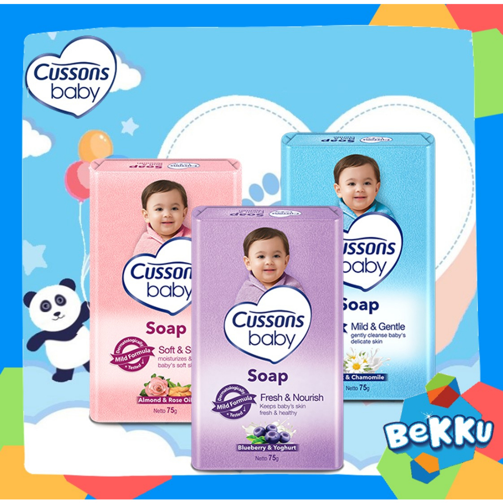 Jual Cussons Baby Bar Soap Gr Sabun Batang Cusson Sabun Bayi