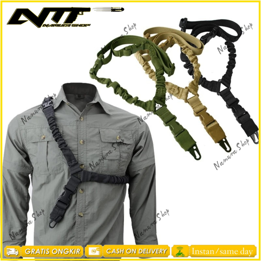 Jual Tali Sandang Tactical One Point | Shopee Indonesia