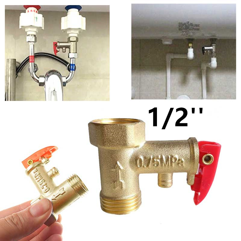 Jual Safety Valve Water Heater Klep Water Heater Pengaman Pemanas Air 1